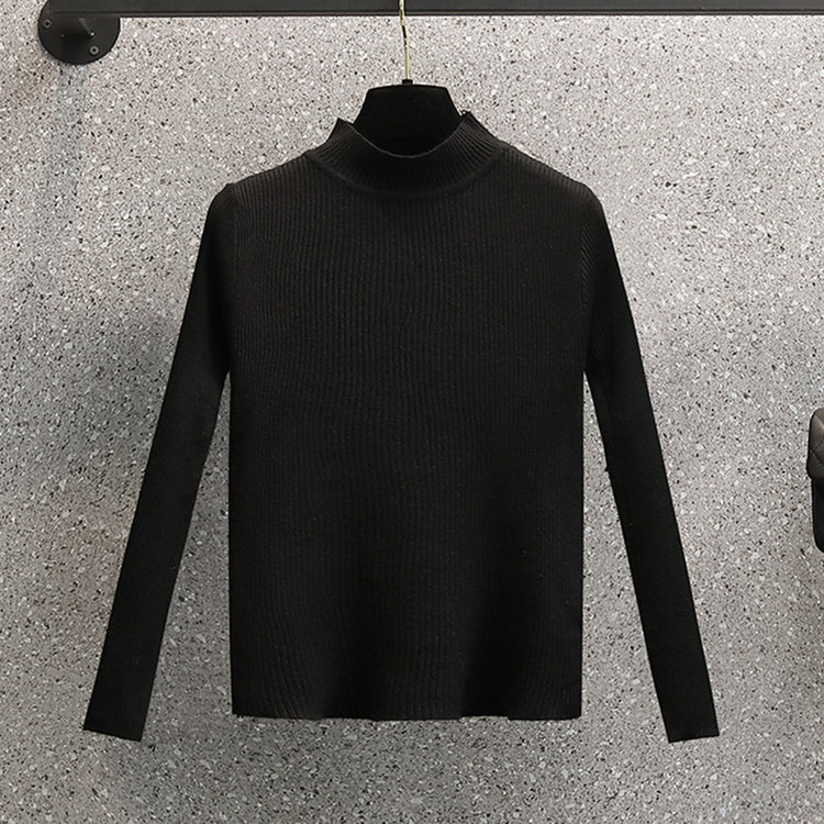 Theoneshopsレトロ 気質 ブラック セーター＋チェック柄 フェミニン 綺麗め ストラップドレス 2セット