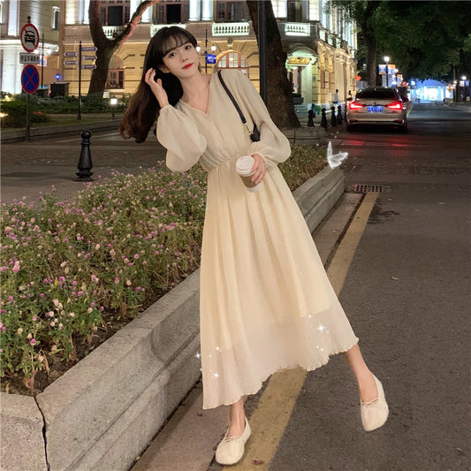 Theoneshopsレディース ファッション 可愛い服 スウェット オシャレ シフォン ワンピース