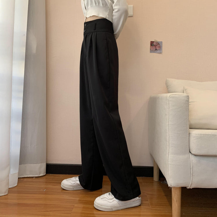 パンツ レディース ボトムス ロング 黒 ホワイト デザインパンツ カジュアル 大きいサイズ  大人 おしゃれ ルーズ パンツ